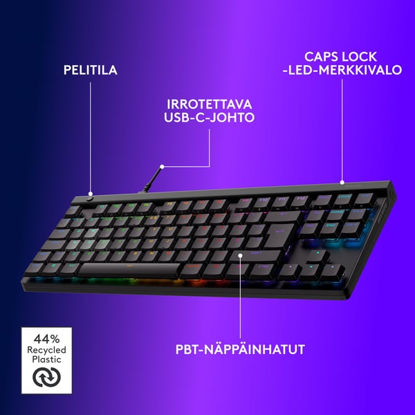 Logitech G515 RAPID TKL spel-tangentbord