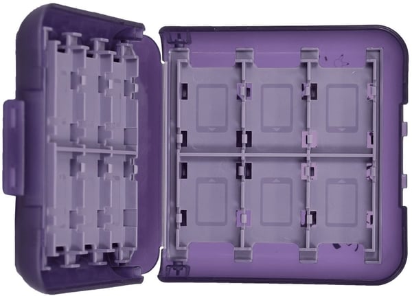 HORI skyddsfodral för 24 spelkassetter, Switch, Gengar & Mimikyu
