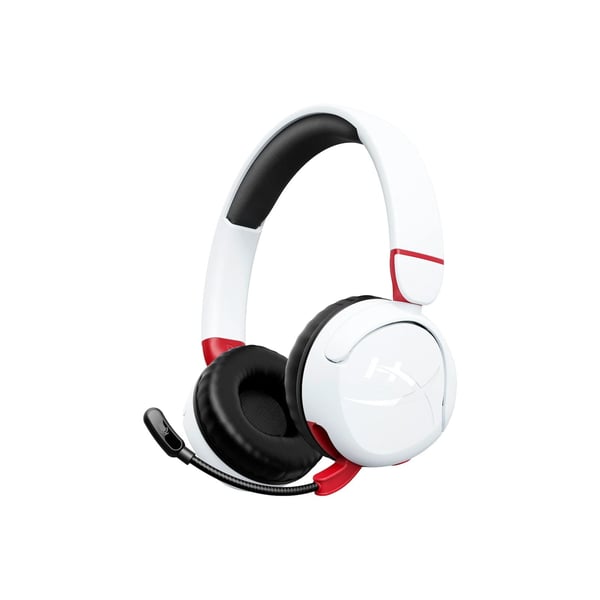 HyperX Cloud Mini trådlösa spelhörlurar, vit