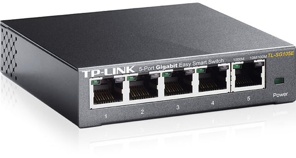 TP-LINK TL-SG105E - 5-portars switch