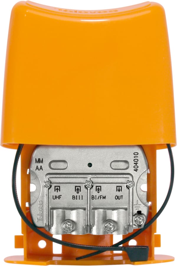 Televes T404010 mastefilter VHF I-III/UHF (470 MHz - 790 MHz, DC)
