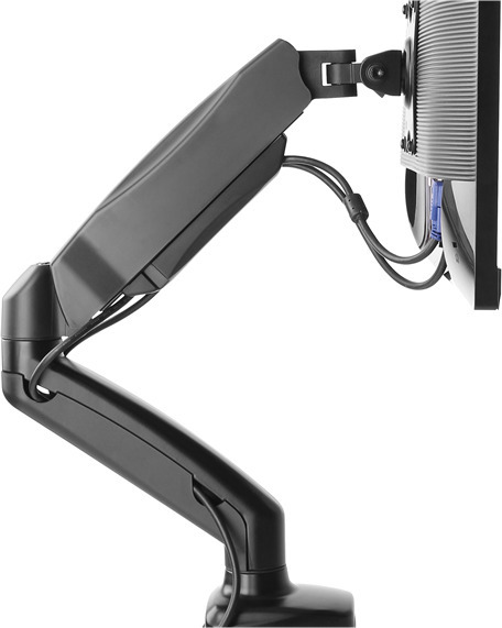 Deltaco ARM-534 Monitorarm med gasfjäder, 13"-27", svart