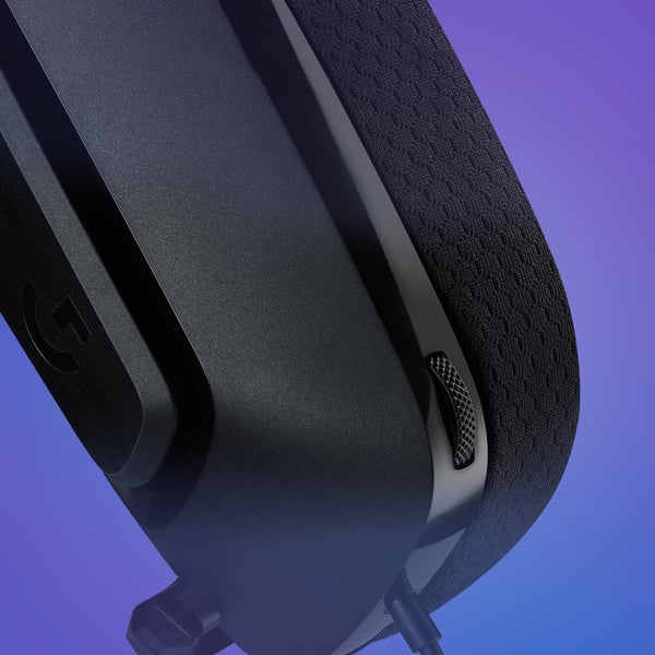 Logitech G335 -spelhörlurar, svart