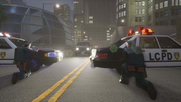 Grand Theft Auto: The Trilogy - The Definitive Edition-spillet til PS4