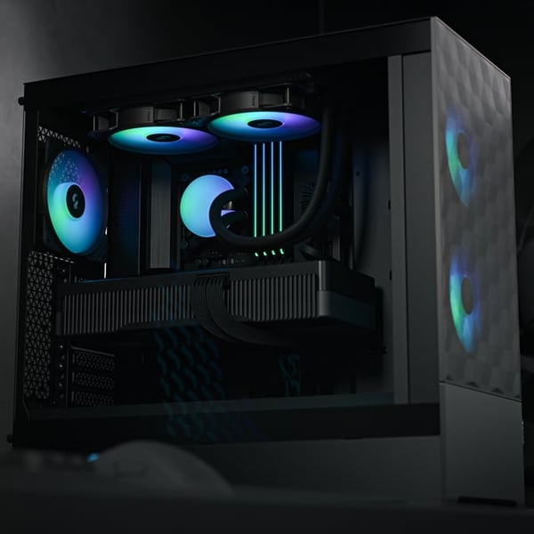 Fractal Design Pop Air RGB Svart TG ATX-chassi med fönster