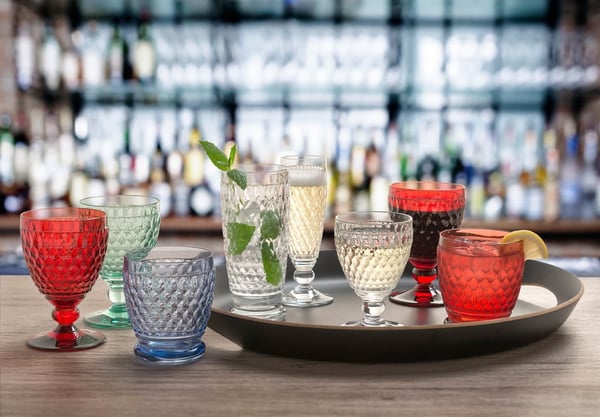 Villeroy & Boch Boston -rödvinsglas, röd