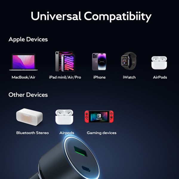FoneKit Travel 100 W billaddare