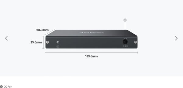 Reolink RLAPS1 10port Power over Ethernet+ switch