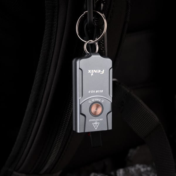 Fenix E03R V2.0 -nyckelringlampa, 500 lm