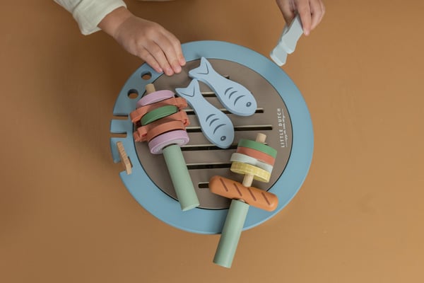 Little Dutch - Trä Grillset