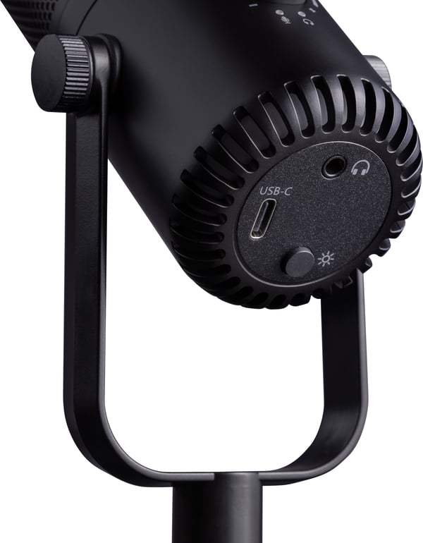 Blackstorm Gamma -mikrofon för USB, svart
