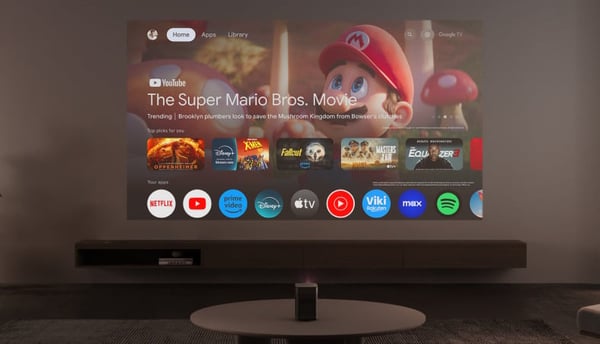 Xgimi Halo+ GTV Full HD DLP bärbar LED-projektor