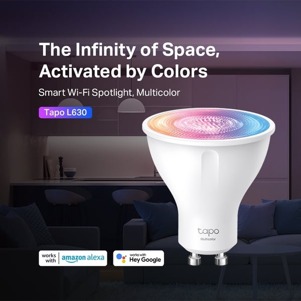 TP-Link Tapo L630 smartlampe, GU10, 350 lm