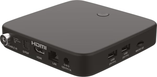 Strong SRT423 4K + DVB-T2/C Wi-Fi 4K Google TV medieapparat/digibox