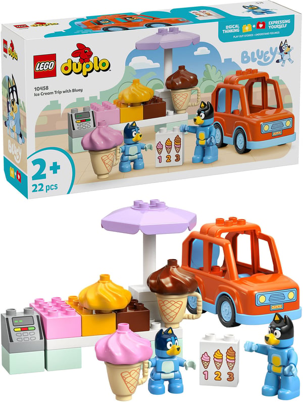 DUPLO Bluey 10458 Glassutflykt med Bluey