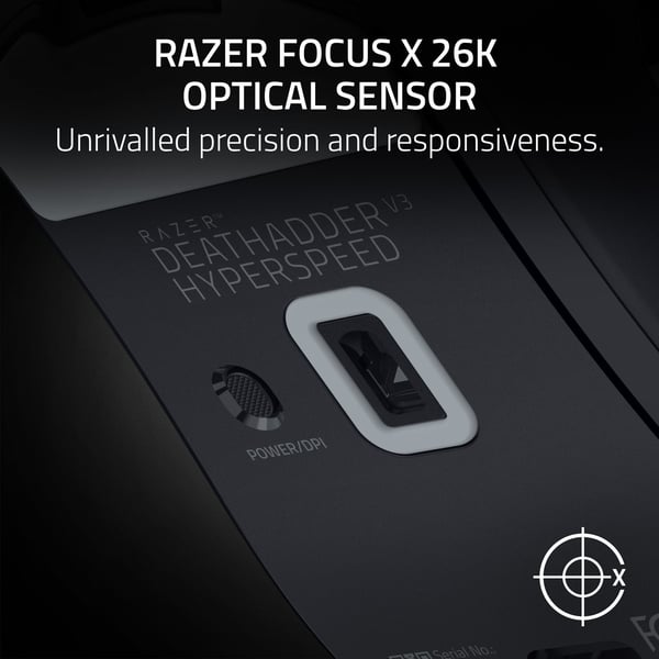 Razer Deathadder V3 Hyperspeed trådlös gamingmus