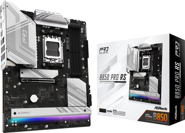 Asrock B850 Pro RS AMD AM5 ATX-moderkort