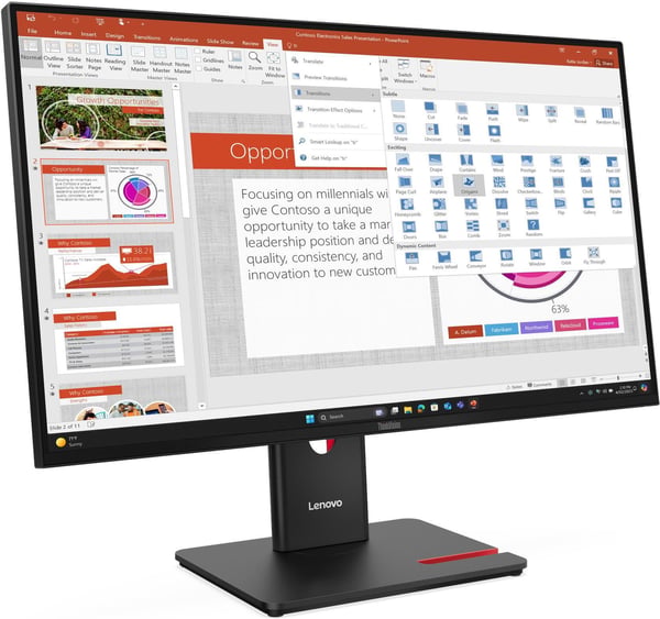 Lenovo ThinkVision T27-40 Full HD-skärm