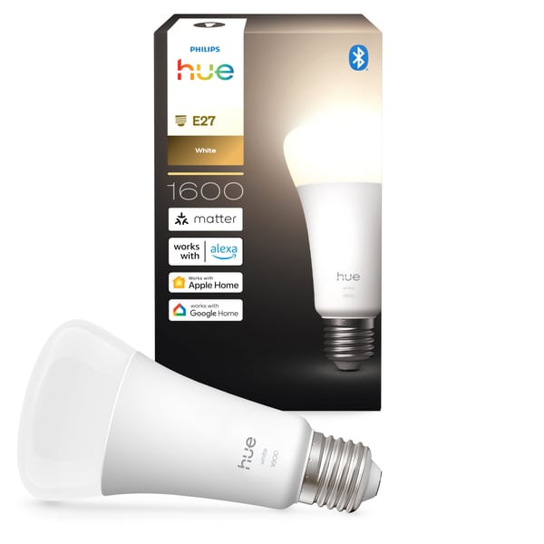 Philips Hue LED-smartlampa, White, E27, 1600 lm