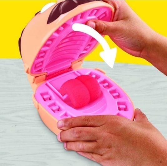 PLAY-DOH Drill N Fill plastmodelvoks tandlægesæt