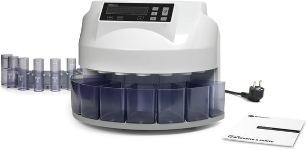 Safescan 1250 -myntiräknare och sorterare