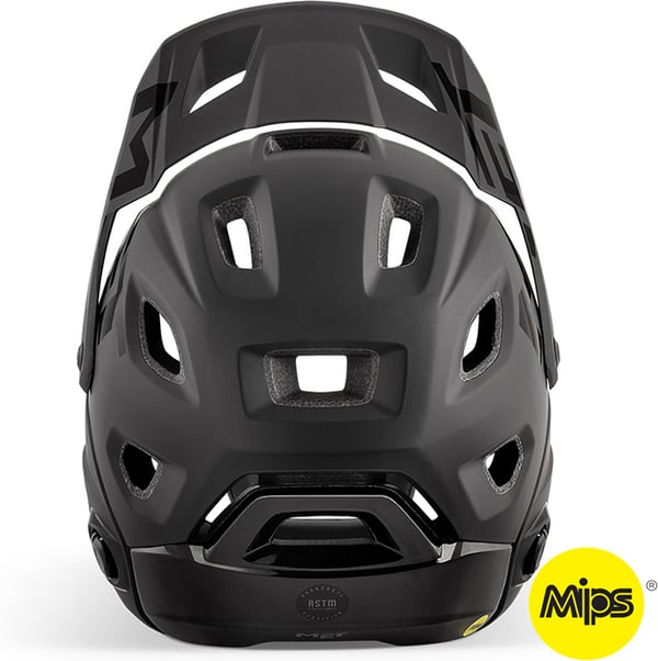 MET Parachute MCR MIPS cykelhjelm, 58-61 cm, sort