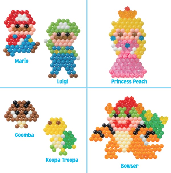 Aquabeads - Super Mario stjerneperlesæt
