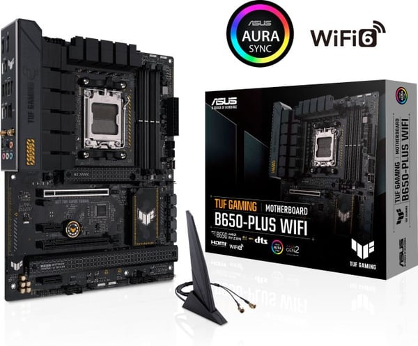 ASUS TUF GAMING B650-PLUS WIFI ATX moderkort