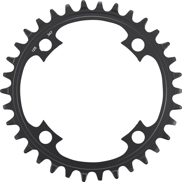 Shimano 34T -framdrev, BCD 104 mm, 12-v
