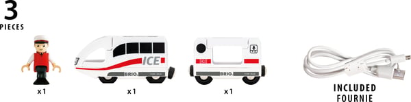 BRIO 36088 - Laddbar ICE-tåg