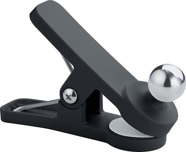 Trio Maxi genopladelig bordlampe, 200 lm, 3000 K, LED 2 W, mat sort