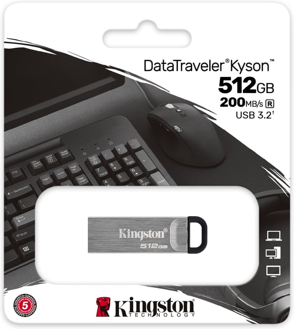 Kingston DataTraveler Kyson 512 GB USB-minne