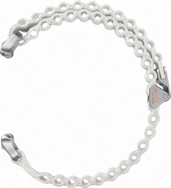 Samsung Galaxy Trail Band -armbånd, Watch Ultra, hvid