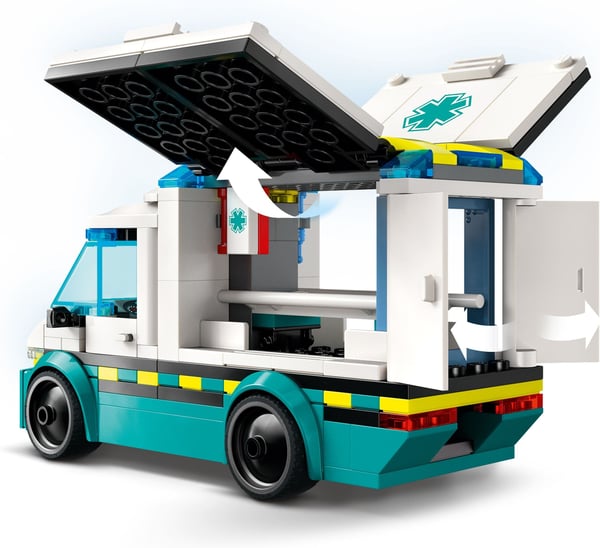 LEGO City 60451 - Ambulance kaldestart