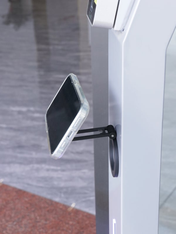 FoneKit Hopfällbart Dubbelt Magsafe-kompatibelt Mobilhållare, svart