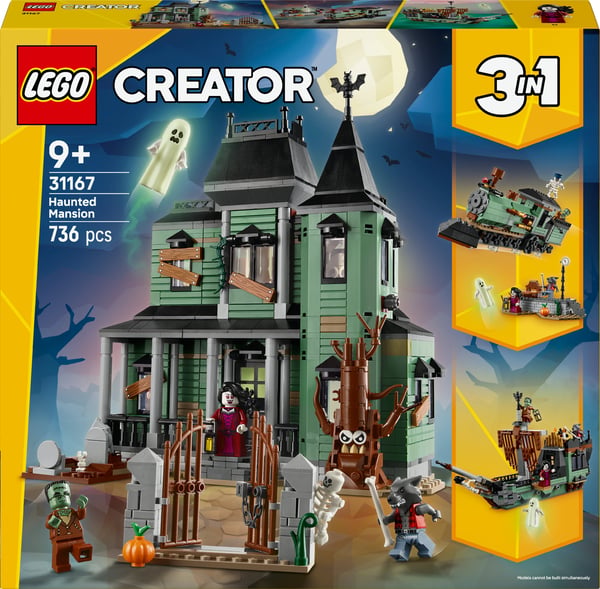 LEGO Creator 31167 3-i-1 Spökherrgård
