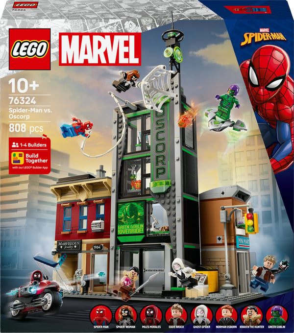 LEGO Marvel 76324 - Spider-Man mot Oscorp