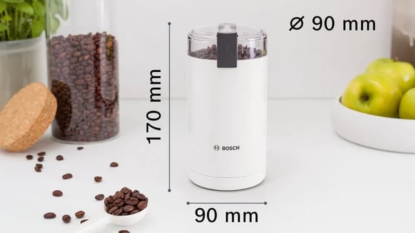 Bosch TSM6A011W kaffekvarn, vit