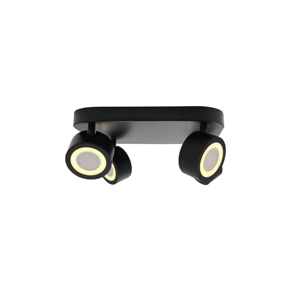 Nordlux Clyde 4-delad spotlampa svart