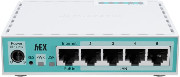 MikroTik RouterBOARD hEX refresh router