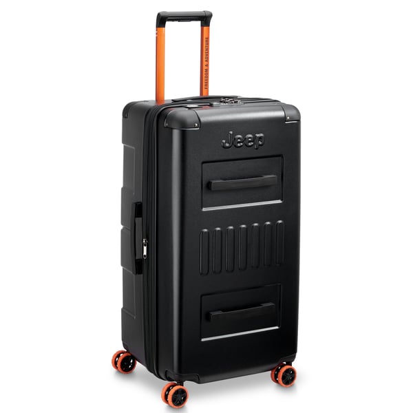 Delsey Jeep JH002B Bagage Exp resväska, 80 cm, svart