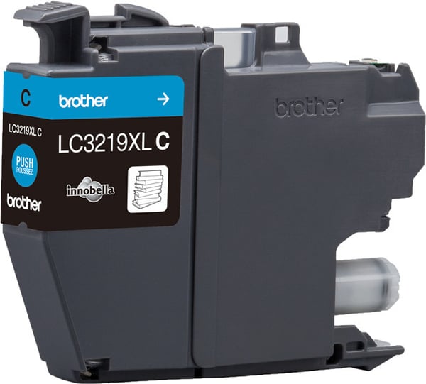 Brother LC3219XLC -bläckpatron, cyan