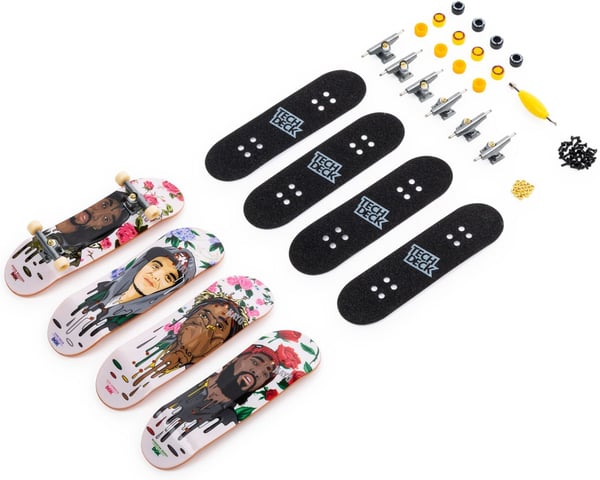 Tech Deck -finger skateboard, 4 st