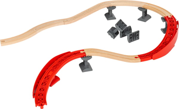 BRIO World 33995 Stigende kurver -bane sæt