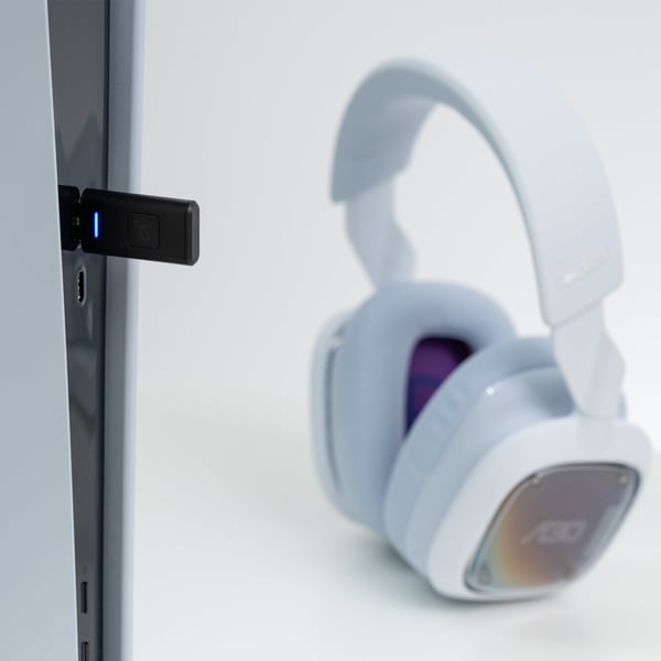 Logitech G Astro A30 Trådløse PlayStation/PC-spilheadset, hvid