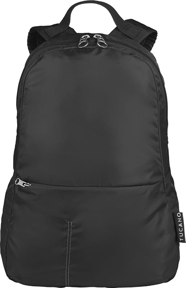 Tucano Compatto Eco XL -foldbar rygsæk, sort