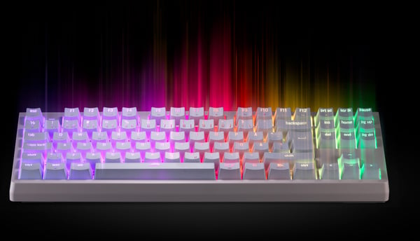 Blackstorm Serenity TKL RGB -speltangentbord, hot swap Gateron Linear -brytare