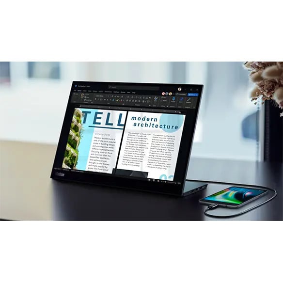 Lenovo ThinkVision M14d 14,0" 2,5K mobilskärm