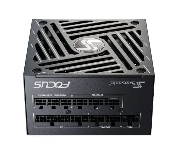 Seasonic FOCUS GX-1000 ATX 3.1 (2024) -strømforsyning, sort, 1000 W