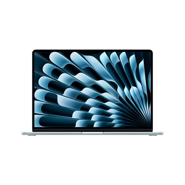Apple MacBook Air 15" M4 16 GB, 512 GB 2025 - bärbar, himmelsblå (MC7C4)